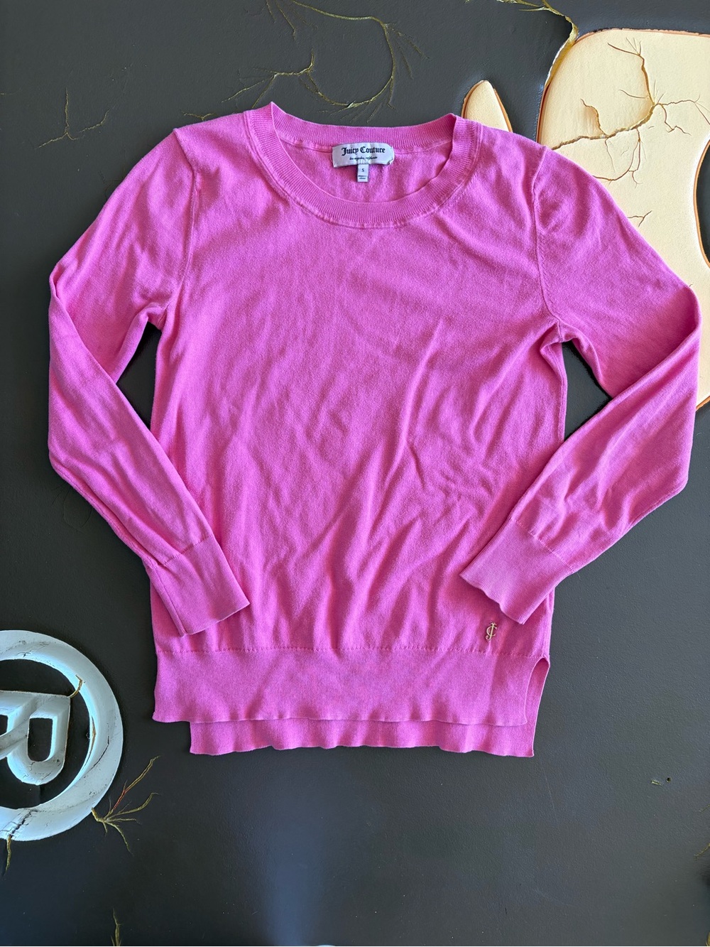 Juicy Couture Hot Pink Pullover Sweater